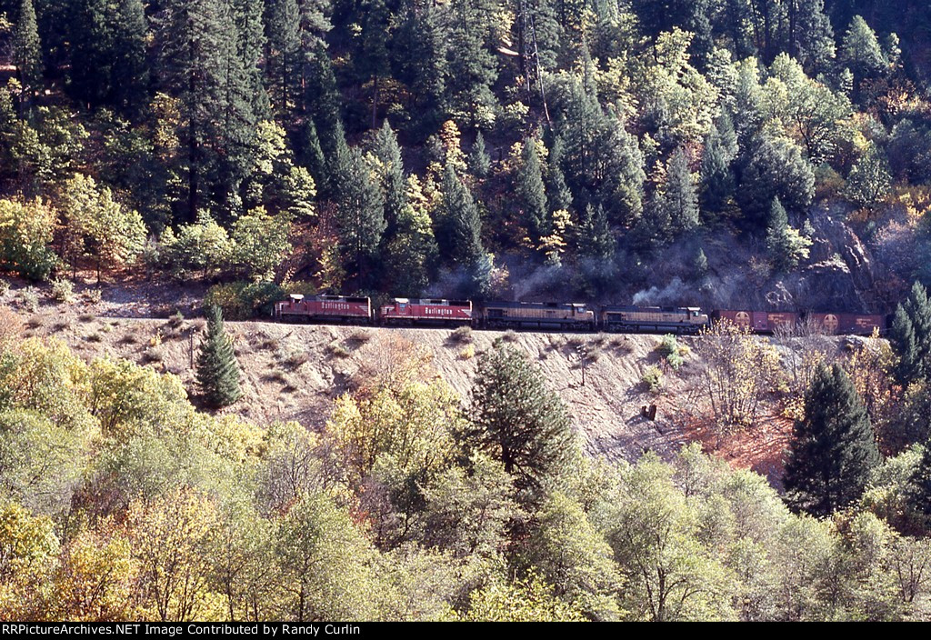 WP Highline train near Belden